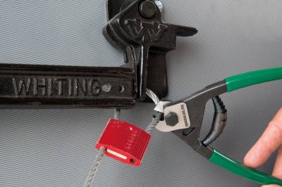 Removing security bolt seals the safe and healthy way